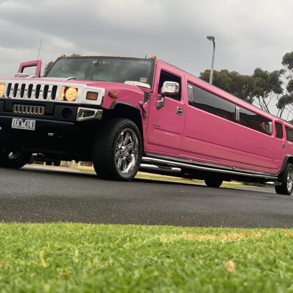 Hummer H2 Pink 16 Seater